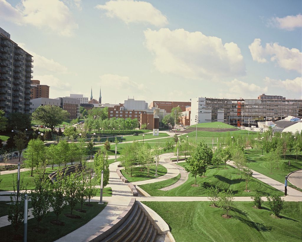 University of Cincinnati – Master Plan by Hargreaves Associate