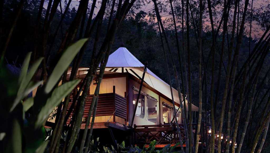 four seasons tented camp at chiang rai,thailand