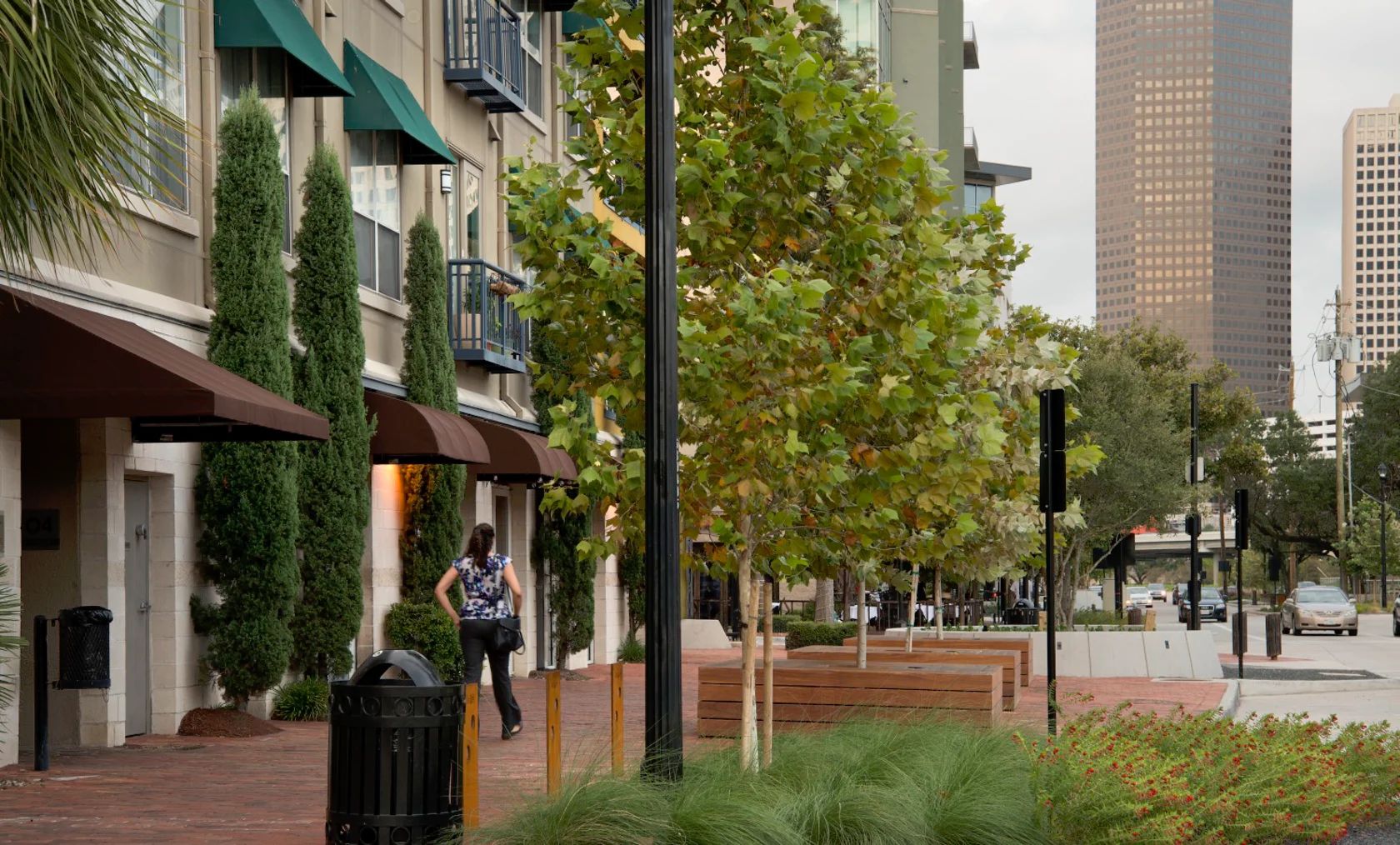 Bagby街改造景观 Bagby Street Reconstruction by Design Inc