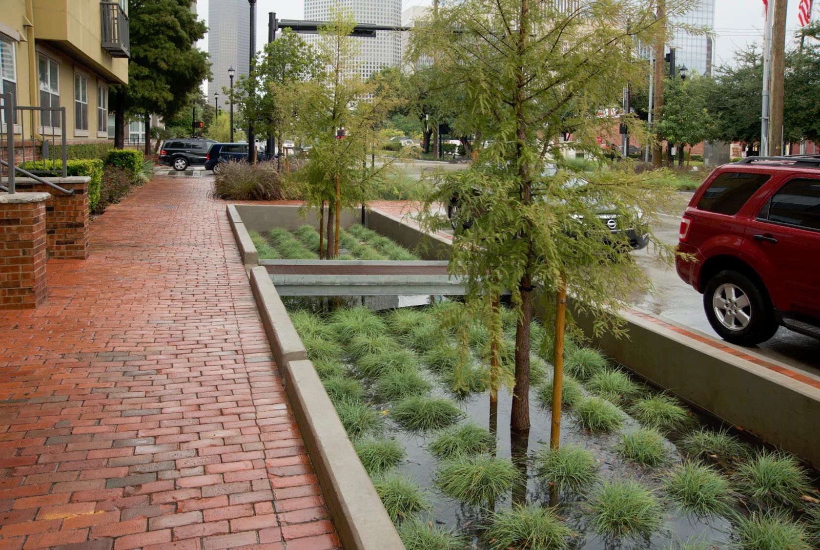 Bagby街改造景观 Bagby Street Reconstruction by Design Inc