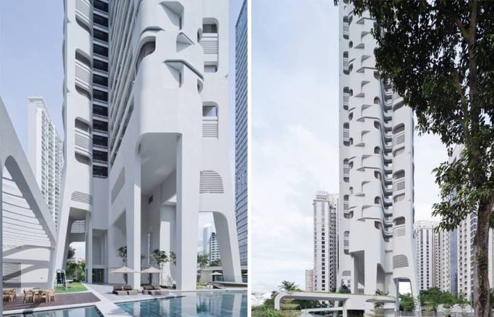 新加坡超高层独栋公寓住宅 Ardmore Residences by Tierra Design(S) – mooool木藕设计网