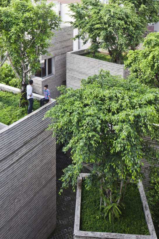 House for trees by VTN Architects (Vo Trong Nghia Architects) mooool
