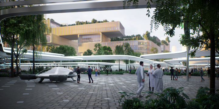 深圳皇岗口岸总体规划 / Zaha Hadid Architects – mooool木藕设计网