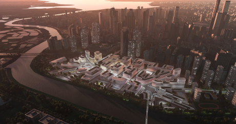 深圳皇岗口岸总体规划 / Zaha Hadid Architects – mooool木藕设计网