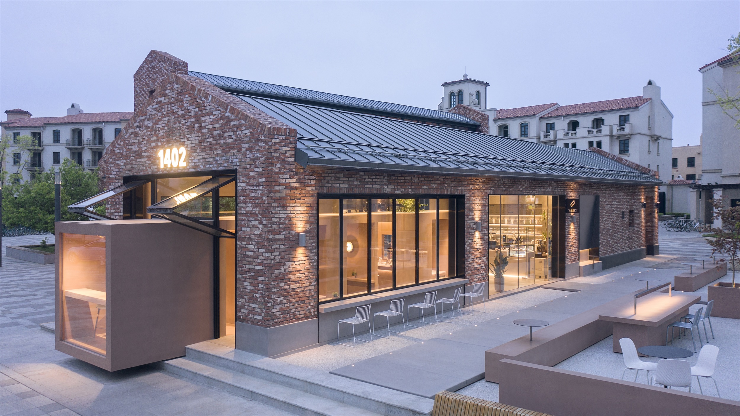 阿根廷·“Williamsburg餐厅”户外用餐空间设计 | SOHO设计区