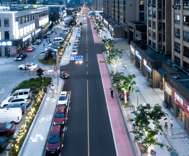 Streetscape Reconstruction of Fuye Street by MYP, MIRACLE, HSH ART