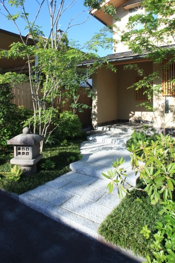 日式杂木林居家庭院，打动心灵的自然美韵 – mooool木藕设计网