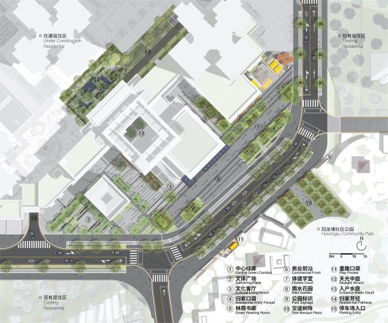 缝合住区和公园的回龙埔社区中心新开放空间 / PLAT Studio – mooool木藕设计网