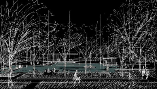 华润&建发 厦门湖畔润璟| 立体主义的漂浮之岛 / 广亩景观 – mooool木藕设计网