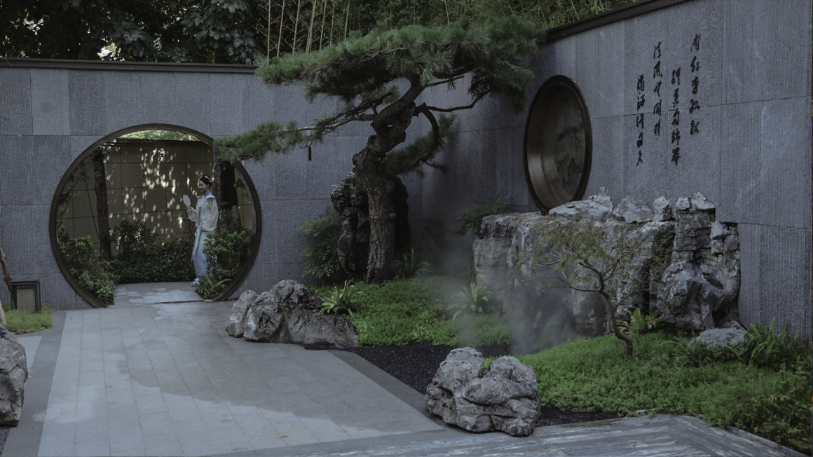 满庭芳·翠微园:唐樾青山 / 意棠设计 – mooool木藕设计网