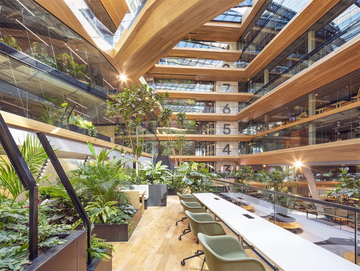包容的工作场所，缤客Booking.com创新型办公园 / HofmanDujardin + UNStudio – mooool木藕设计网