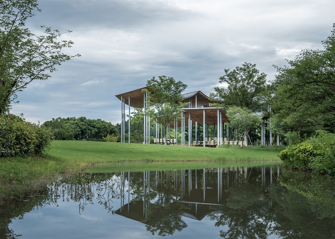 径山花海帐亭:返璞归真——回归自然的建筑 / 浙江农林大学园林设计院 + 东维建筑 – mooool木藕设计网