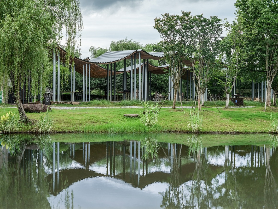 径山花海帐亭:返璞归真——回归自然的建筑 / 浙江农林大学园林设计院 + 东维建筑 – mooool木藕设计网