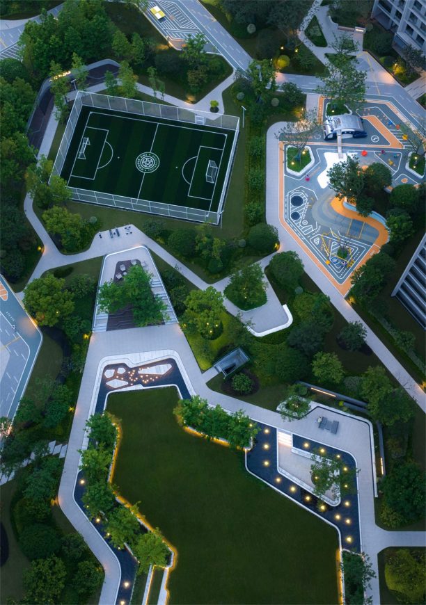 会呼吸的城市森谷：新希望·荣望轩 / 九沐景观 mooool木藕设计网