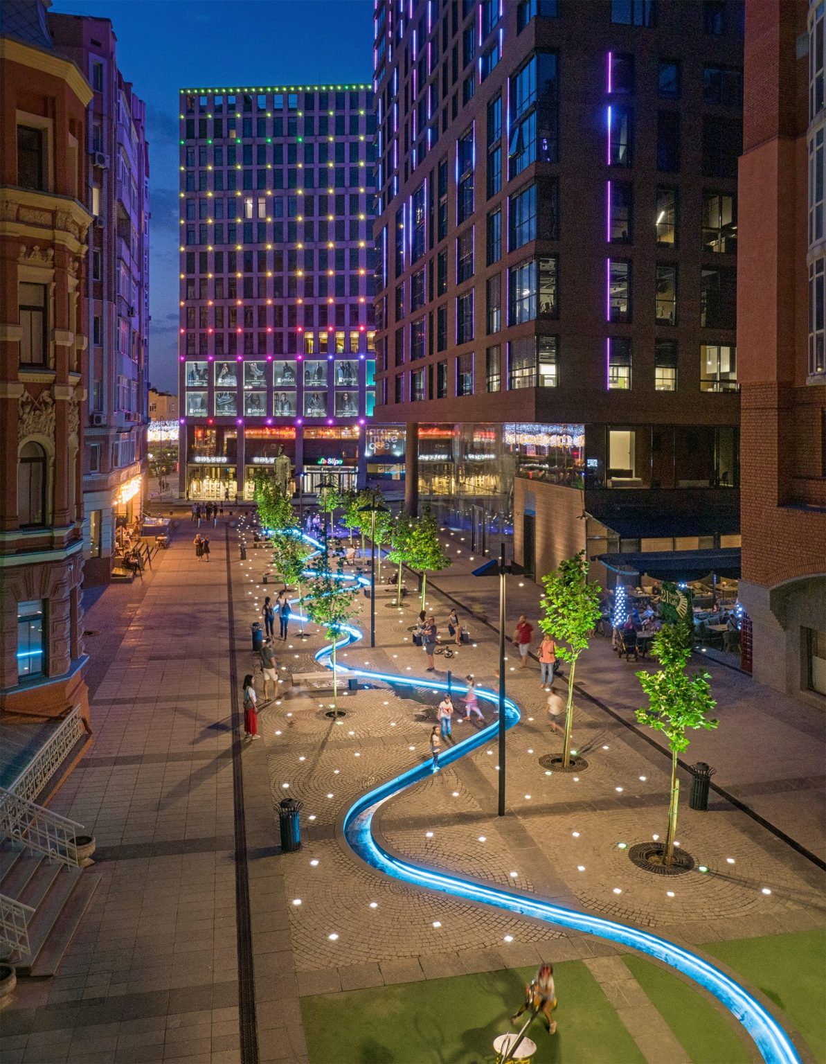 乌克兰城市步行街景观设计 / FILIMONOV & KASHIRINA architects – mooool木藕设计网