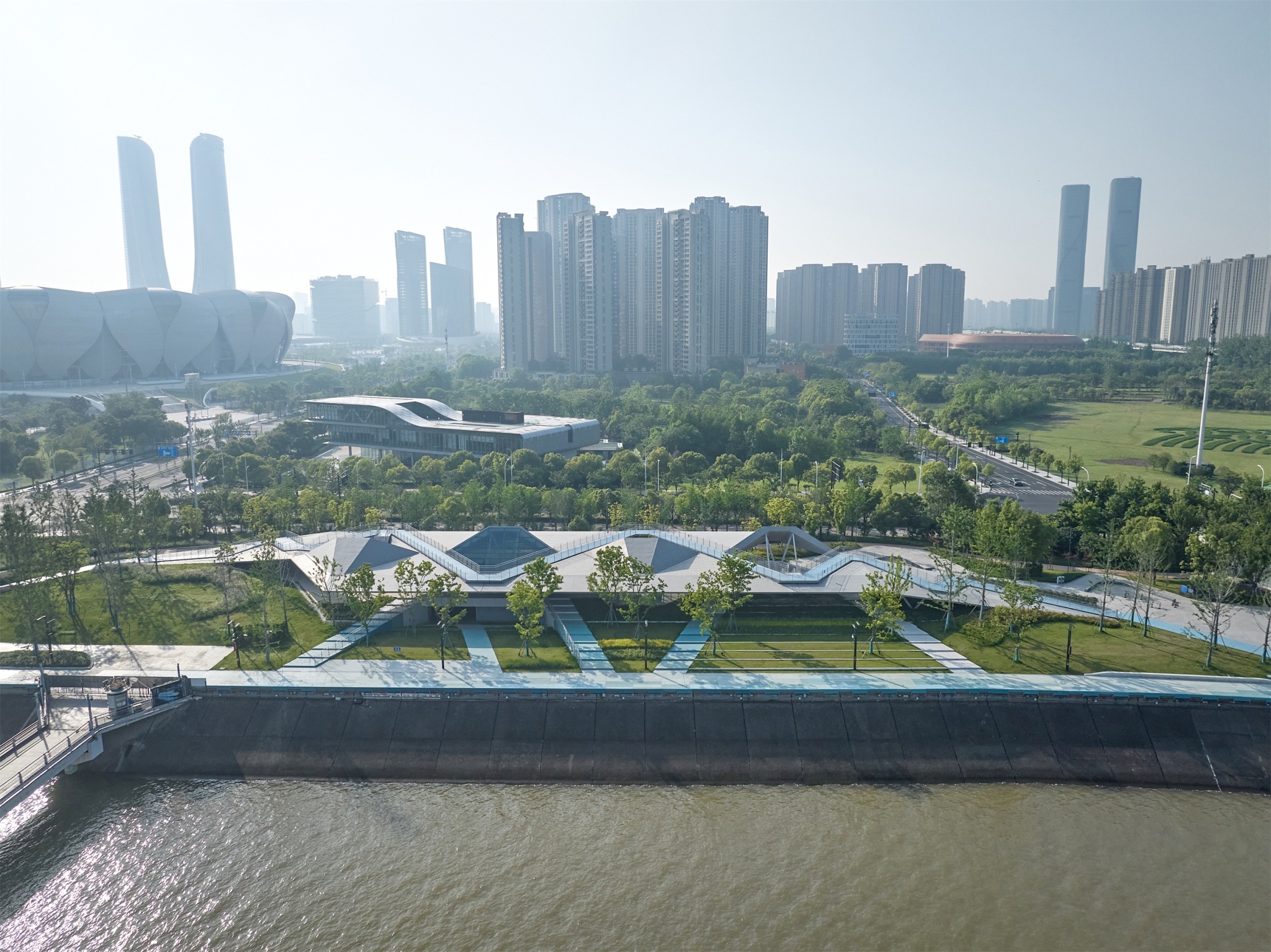 杭州滨江公共空间·三桥亚运公园 / 同济原作设计工作室 – mooool木藕设计网