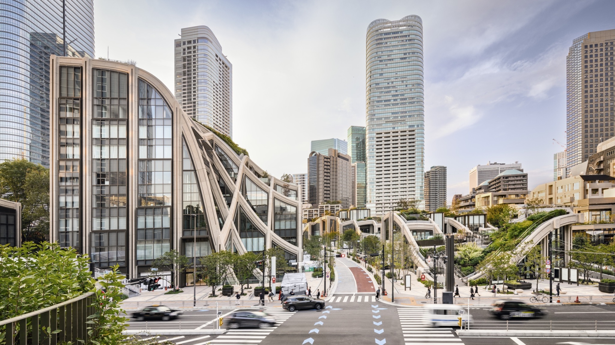 东京 · 麻布台之丘 | 流动的街区 / Heatherwick Studio – mooool木藕设计网