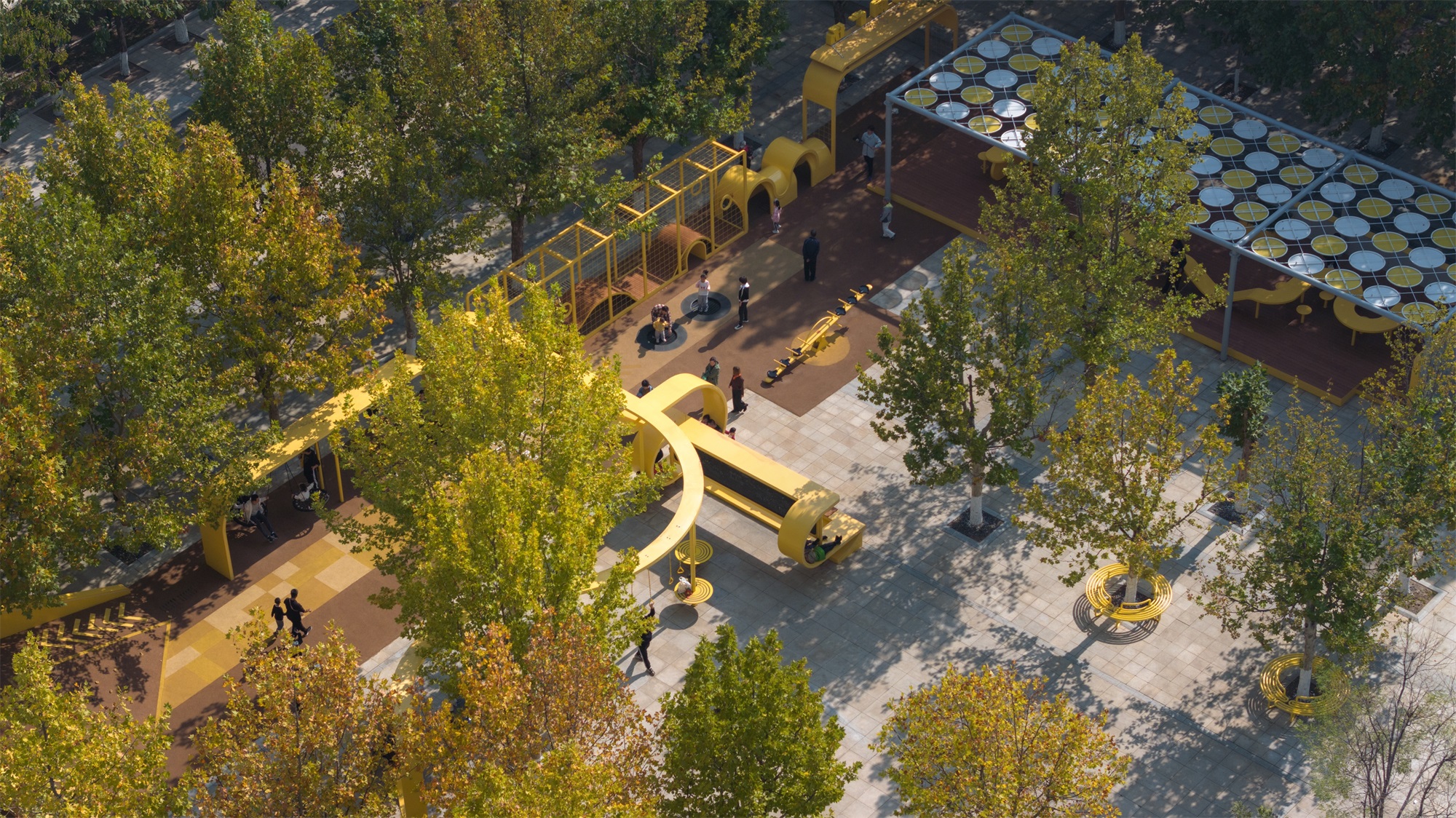 Renovation for Wutong Square at Tangshan Nanhu Park by L&A GROUP 