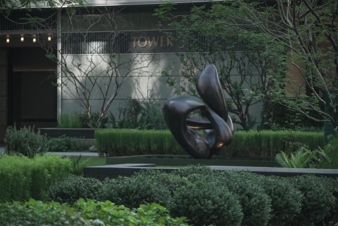 香港置地·启元 (一期交付大区)景观软装设计:高定日常的美学与质感 / 格饰装饰 – mooool木藕设计网