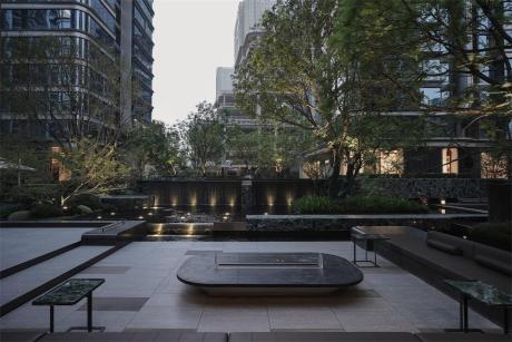 香港置地·启元 (一期交付大区)景观软装设计：高定日常的美学与质感 / 格饰装饰 – mooool木藕设计网