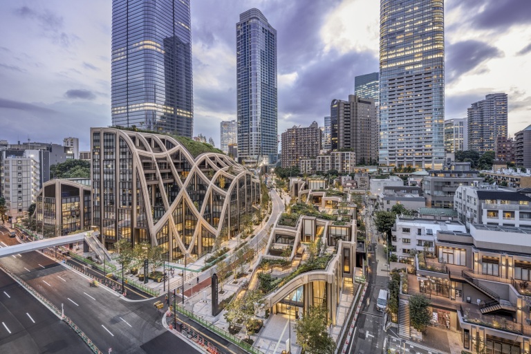 东京 · 麻布台之丘 | 流动的街区 / Heatherwick Studio – mooool木藕设计网