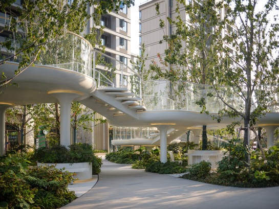 万科嘉兴渔里未来社区·登云路街区 | 漫游式的森林街区 / 广亩景观 – mooool木藕设计网