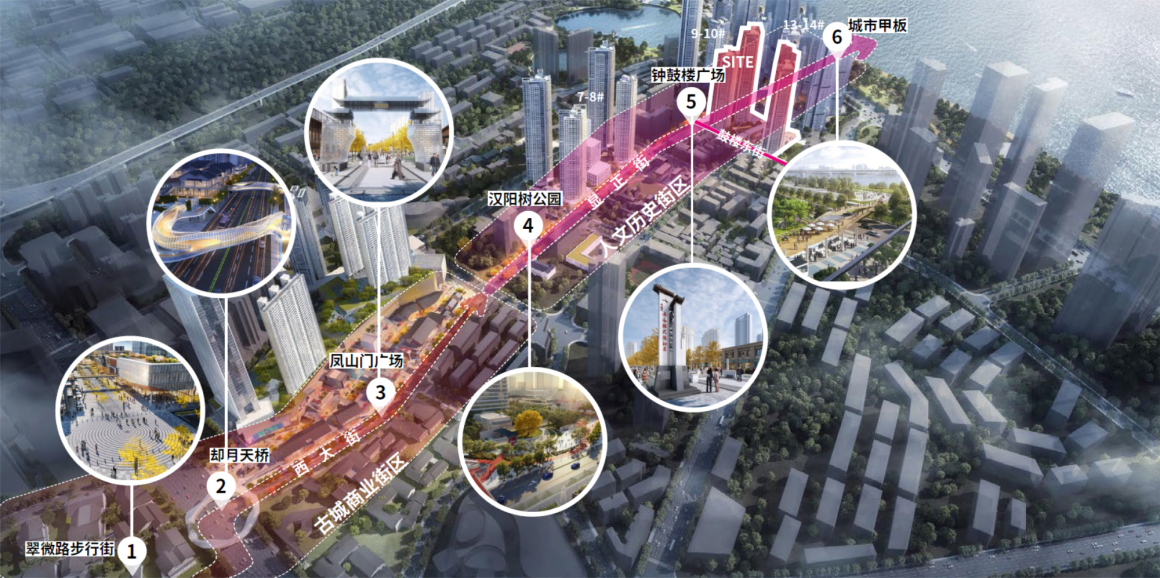 “武汉之眼”城市文化展览馆 | 江城同源，时间切片 / 广亩景观 – mooool木藕设计网