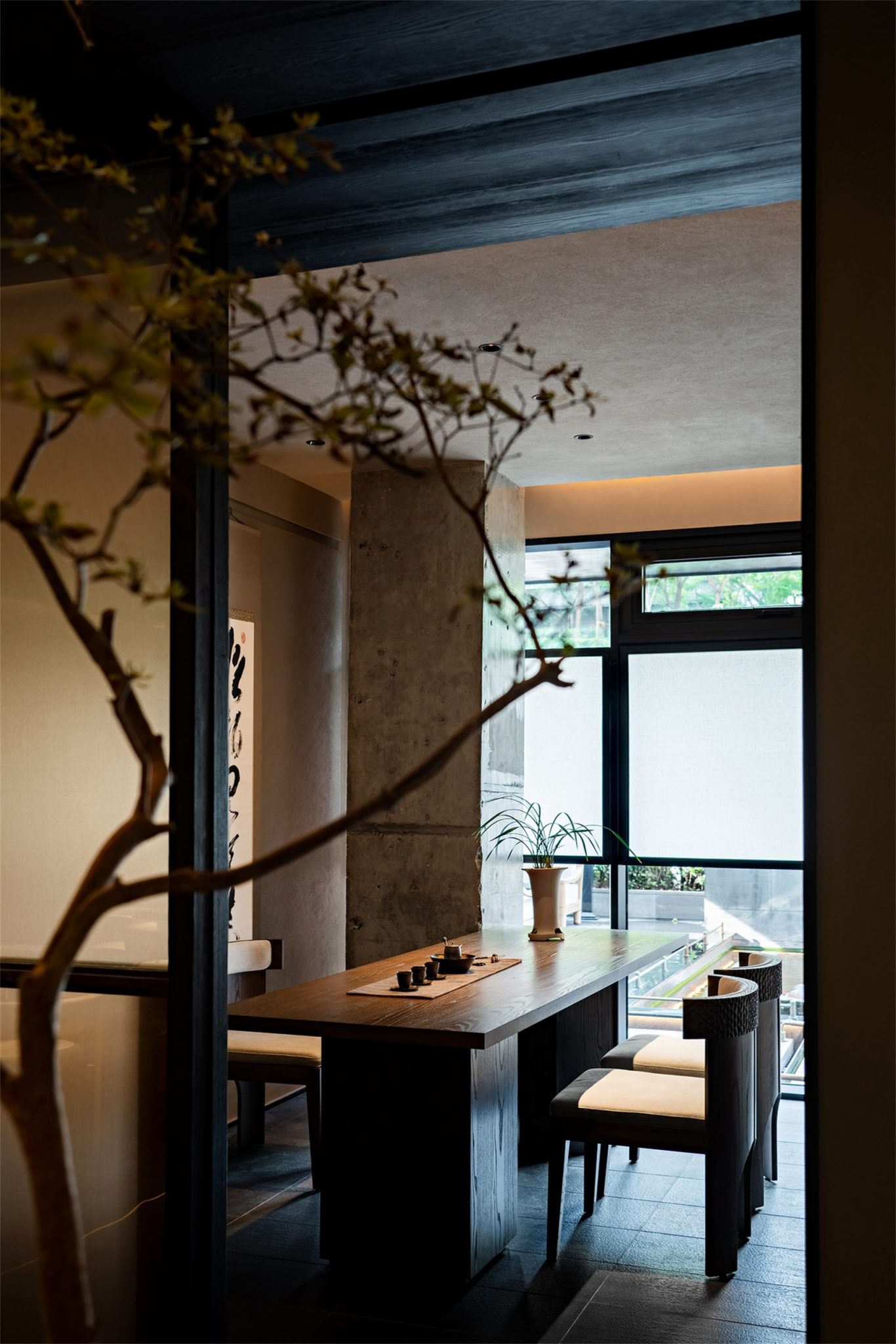 JiShanYu · Tea Room by IN.X Space Design – mooool