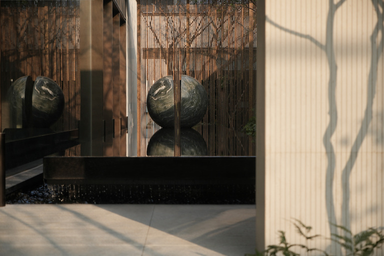 “小“庭院里的“大” 自然,金茂西安璞逸曲江示范区 / MIND STUDIO迈德景观 – mooool木藕设计网