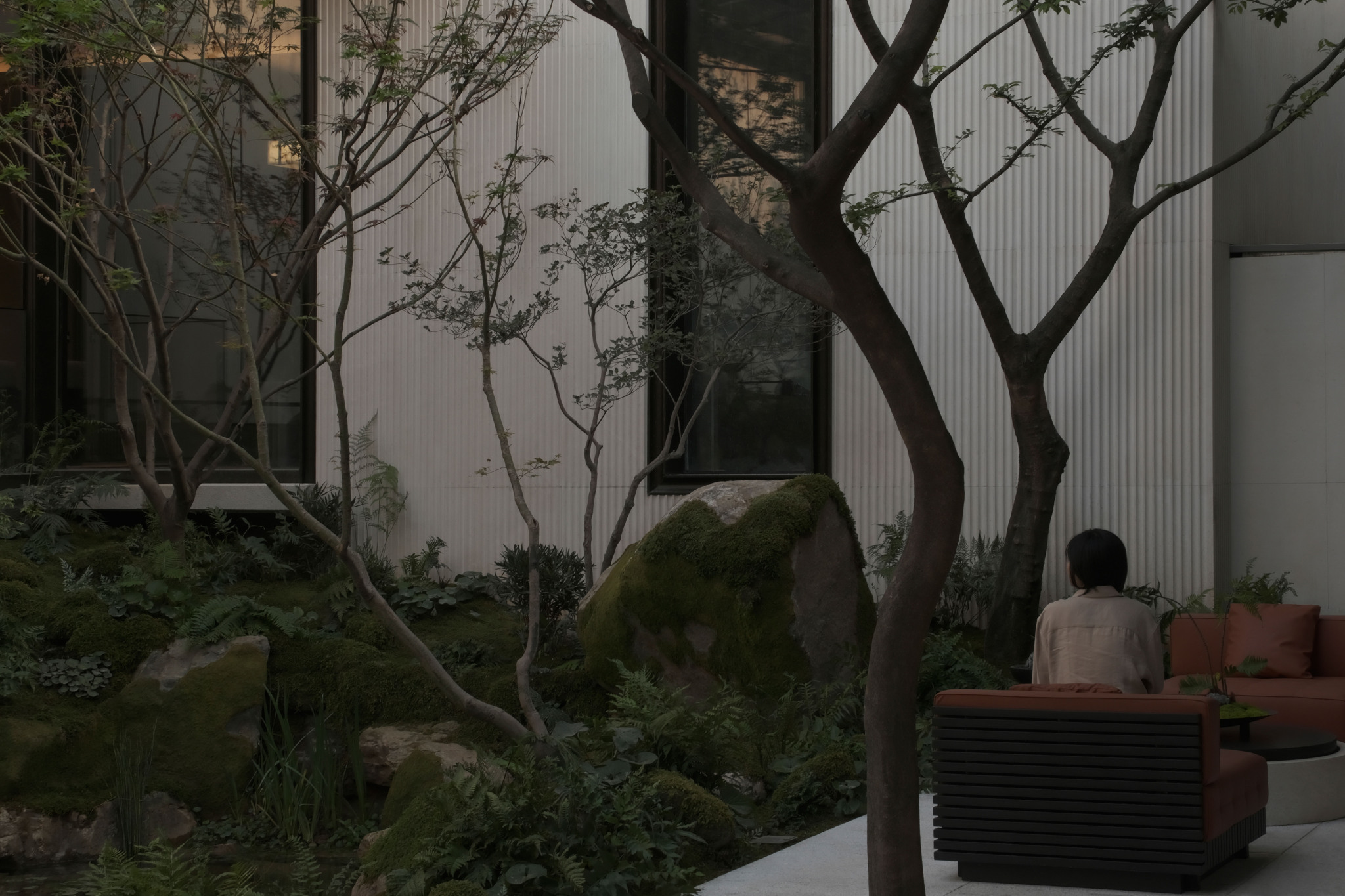 “小“庭院里的“大” 自然,金茂西安璞逸曲江示范区 / MIND STUDIO迈德景观 – mooool木藕设计网