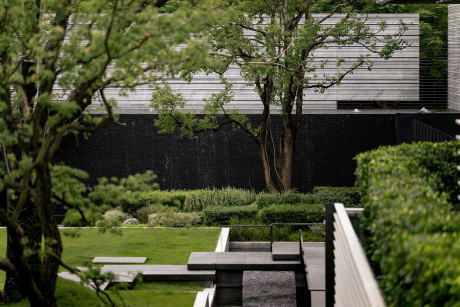 城市的风景，东莞华润旗峰润府城市展厅 / 承迹景观 – mooool木藕设计网