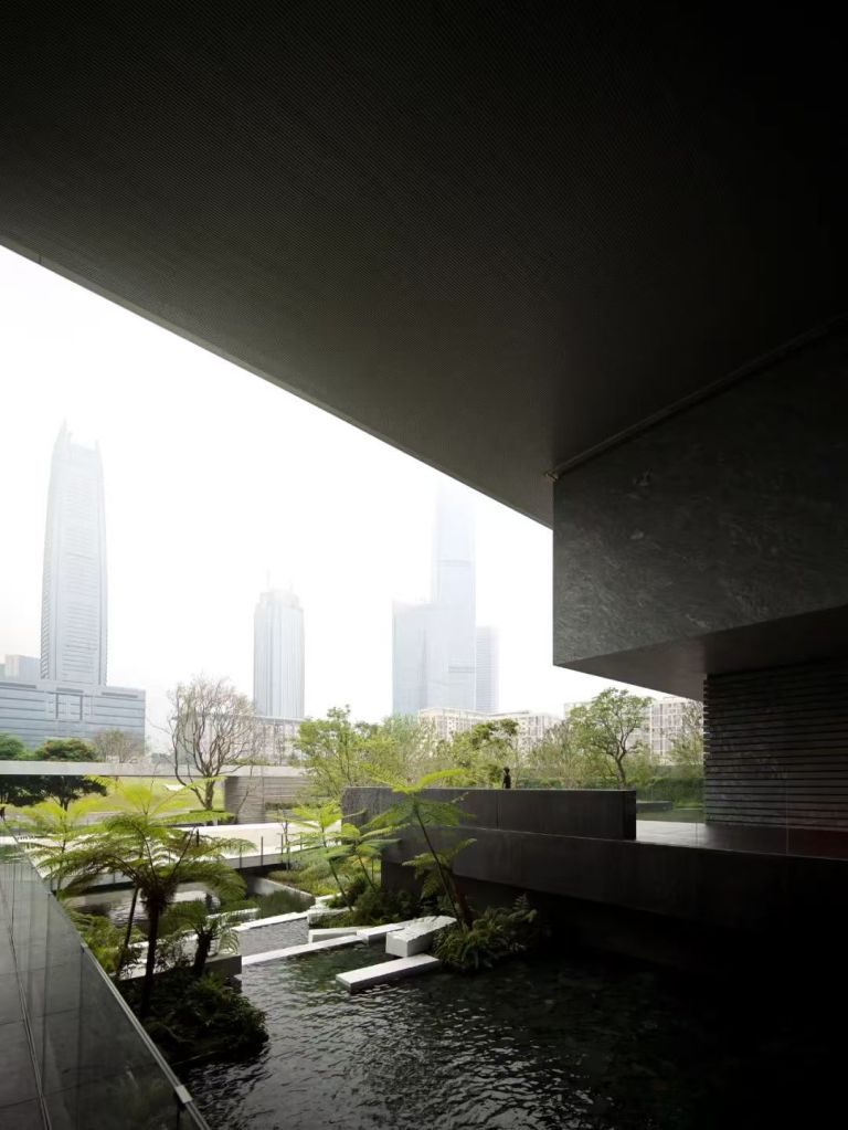 城市的风景,东莞华润旗峰润府城市展厅 / 承迹景观 – mooool木藕设计网