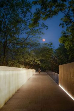 城市的风景，东莞华润旗峰润府城市展厅 / 承迹景观 – mooool木藕设计网
