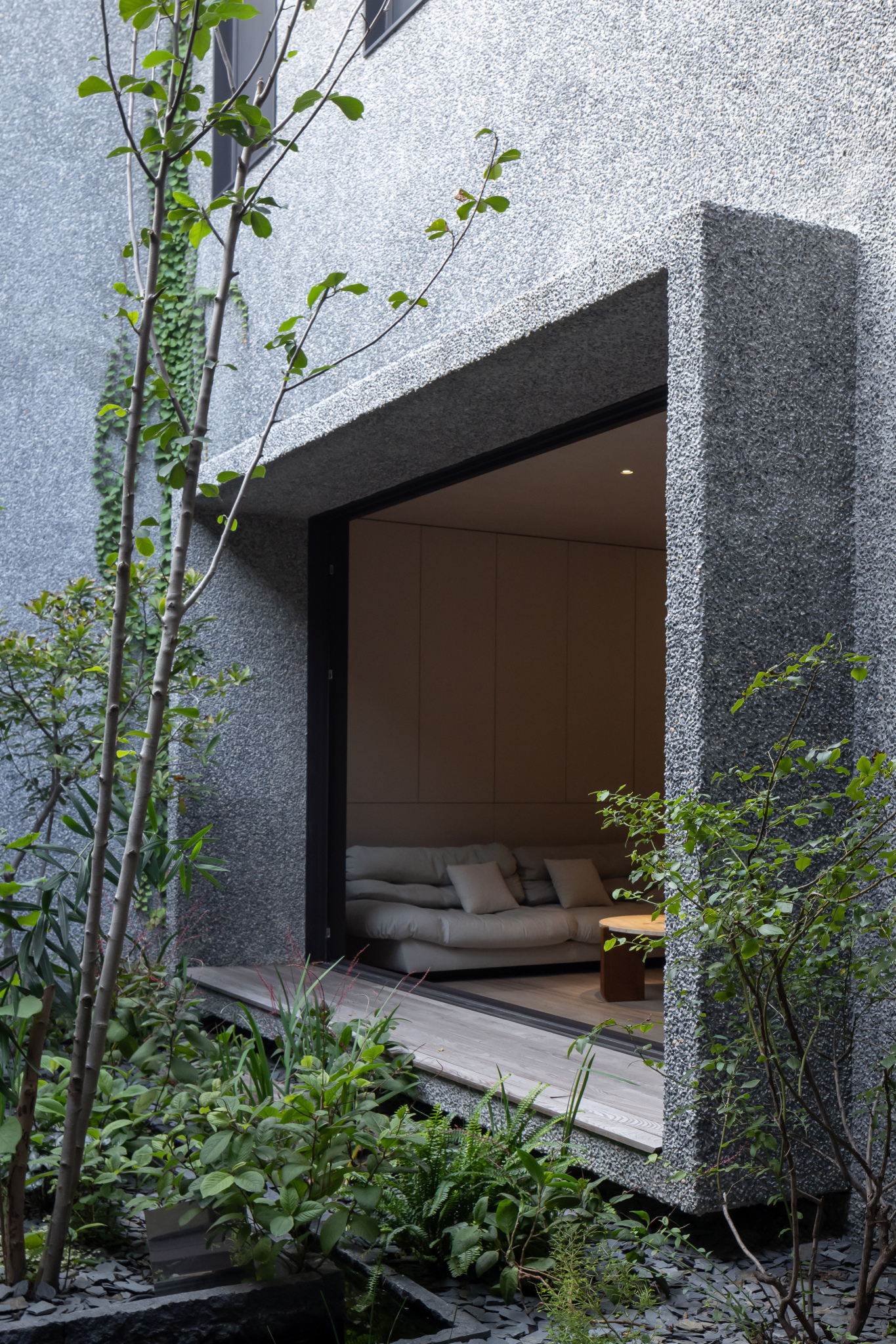 远离城市喧嚣的咫尺山林:静宅庭院 / boll是园 – mooool木藕设计网