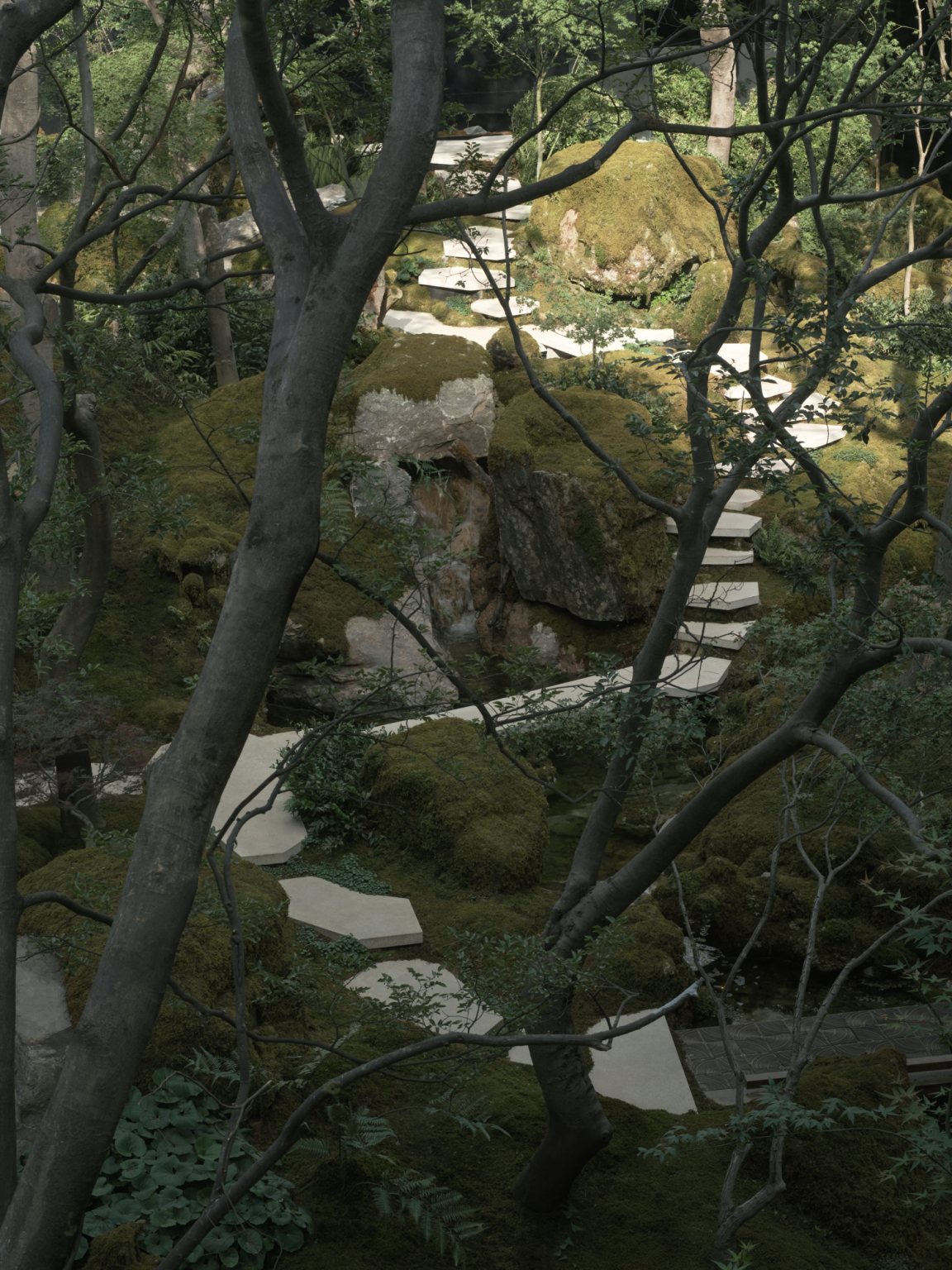金茂西安璞逸东方-高山或许仰止,而山林近在咫尺 / MIND迈德景观 – mooool木藕设计网