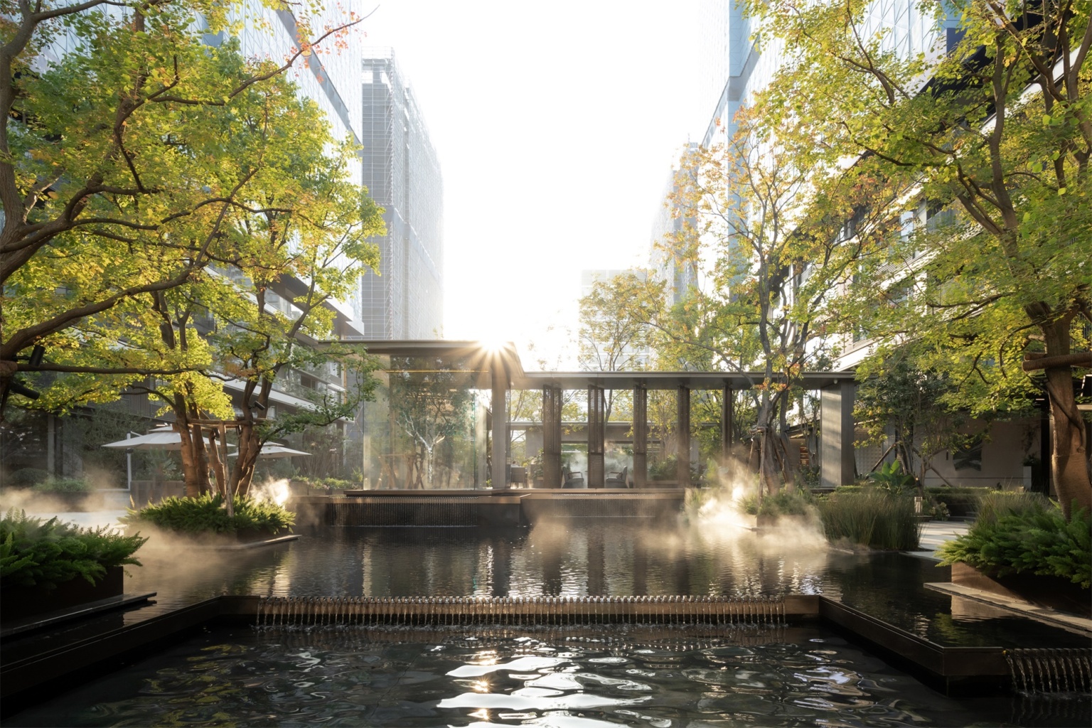 将四季的光阴装入玻璃樽 | 成都经开发展-龙湖·天澜 / 蓝调国际 – mooool木藕设计网