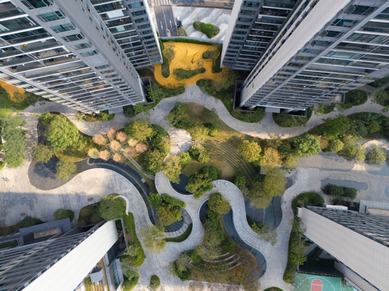 深圳仁恒公园世纪 · 一段温柔连续的旅程 / TROP: terrains+open space – mooool木藕设计网